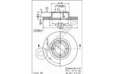 Brzdový kotouč AP 24389