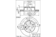 Brzdový kotouč AP 24374
