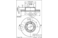 Brzdový kotouč AP 24457