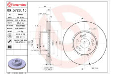 Brzdový kotouč AP 24445