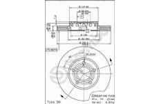 Brzdový kotouč AP 24448