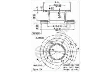 Brzdový kotouč AP 44011