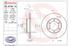 Brzdový kotouč AP 24588