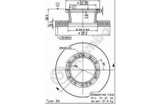 Brzdový kotouč AP 44025