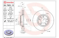 Brzdový kotouč AP 24757