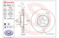 Brzdový kotouč AP 25123 V