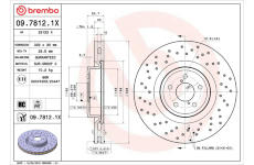Brzdový kotouč AP 25123 X