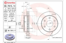 Brzdový kotouč AP 29154 E