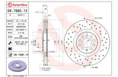 Brzdový kotouč AP 22015 X
