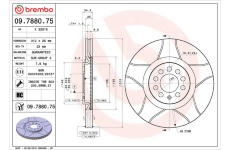 Brzdový kotouč AP X 22015