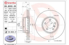 Brzdový kotouč AP 25045