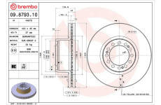 Brzdový kotouč AP 44070
