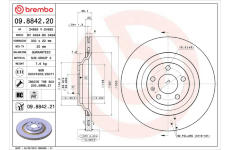 Brzdový kotouč AP 24892 V