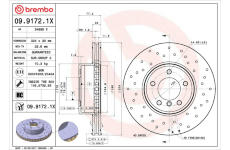 Brzdový kotouč AP 24885 X