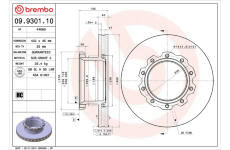 Brzdový kotouč AP 44080