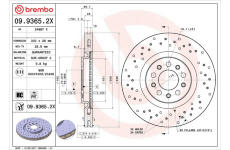 Brzdový kotouč AP 24997 X