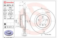 Brzdový kotouč AP 24988 V