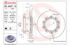Brzdový kotouč AP 44078