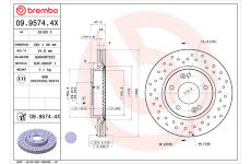 Brzdový kotouč AP 25103 X