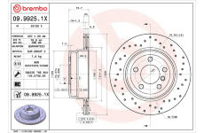 Brzdový kotouč AP 25120 X