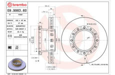 Brzdový kotouč AP 44091