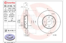 Brzdový kotouč AP 25025