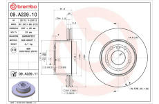 Brzdový kotouč AP 25112