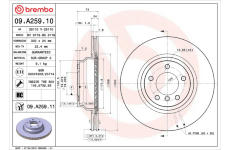 Brzdový kotouč AP 25110 V