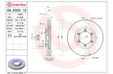 Brzdový kotouč AP 25056