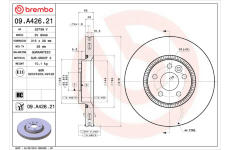Brzdový kotouč AP 25739 V