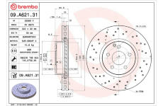 Brzdový kotouč AP 25260 V