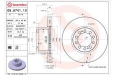 Brzdový kotouč AP 44118