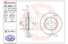 Brzdový kotouč AP 25183 E