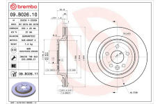 Brzdový kotouč AP 25209