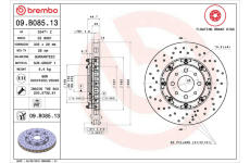 Brzdový kotouč AP 25471 Z