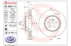 Brzdový kotouč AP 25270 V