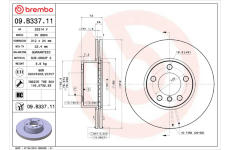 Brzdový kotouč AP 25314 V