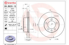 Brzdový kotouč AP 25372