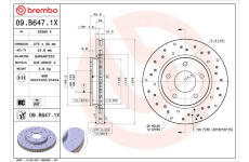 Brzdový kotouč AP 25380 X