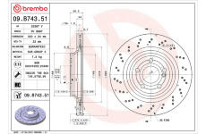 Brzdový kotouč AP 25387 V