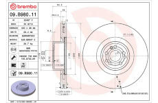 Brzdový kotouč AP 20457 V