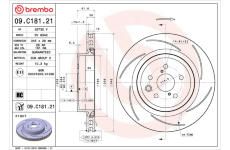 Brzdový kotouč AP 25732 V