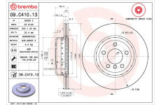 Brzdový kotouč AP 25520 Z