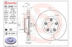 Brzdový kotouč AP 20068 V