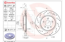 Brzdový kotouč AP 25682 V