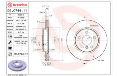 Brzdový kotouč AP 25680 V
