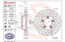 Brzdový kotouč AP 25580 V