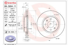 Brzdový kotouč AP 25454 V