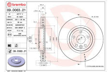 Brzdový kotouč AP 25717 V