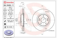 Brzdový kotouč AP 20079 V